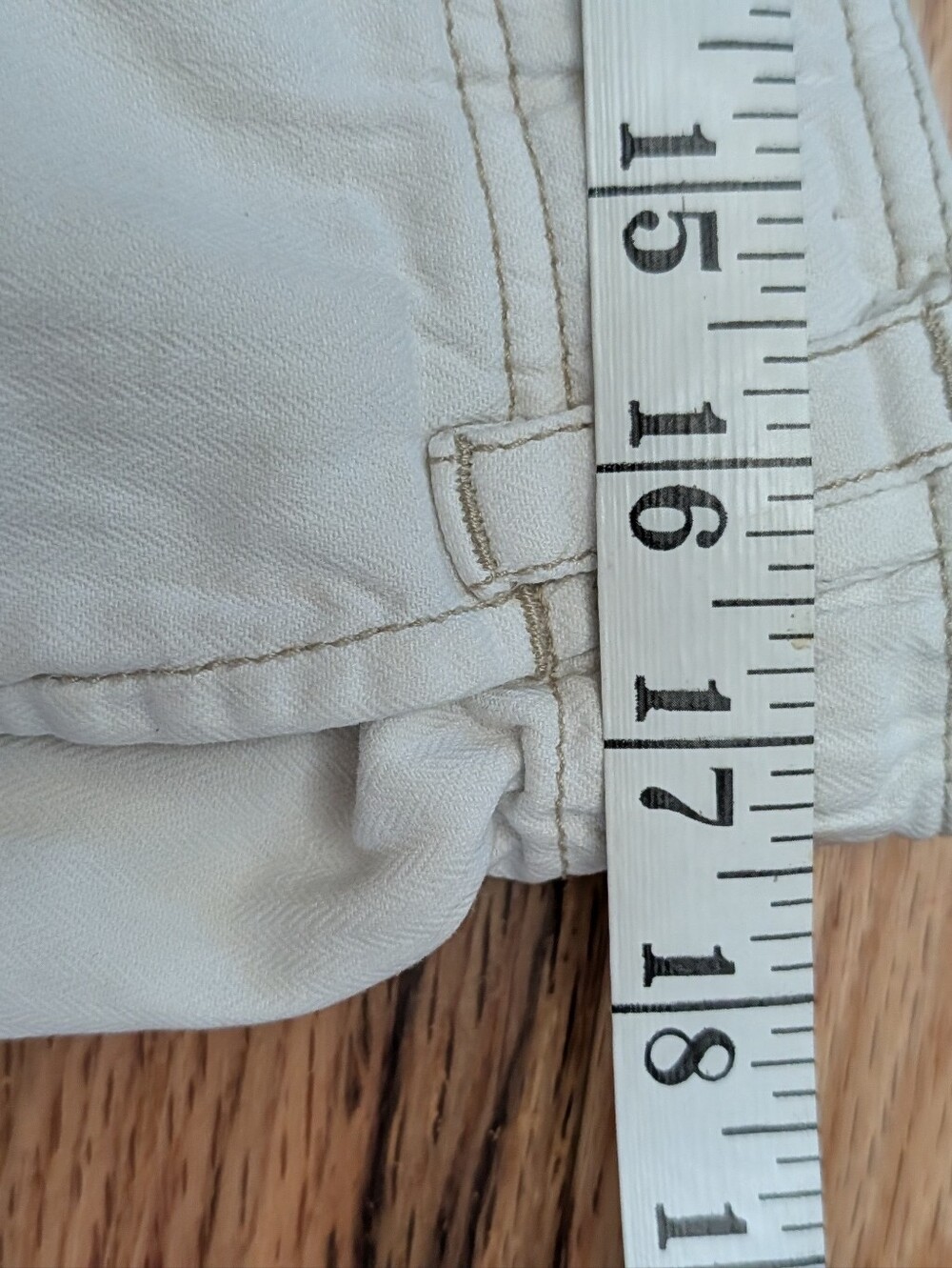 We The Free Tahiti Pull-On Cargo Pants in Tofu White Size Medium Y2K - Picture 16 of 16